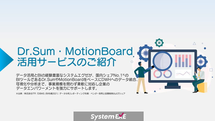 Dr.Sum・MotionBoard活用サービス紹介資料